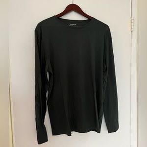 Vince Men’s Long Sleeve Pima Tee